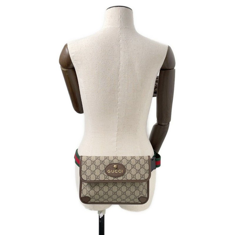 グッチ ボディバッグ GGスプリーム ネオヴィンテージ シェリーライン ベルトバッグ 493930 GUCCI バッグ