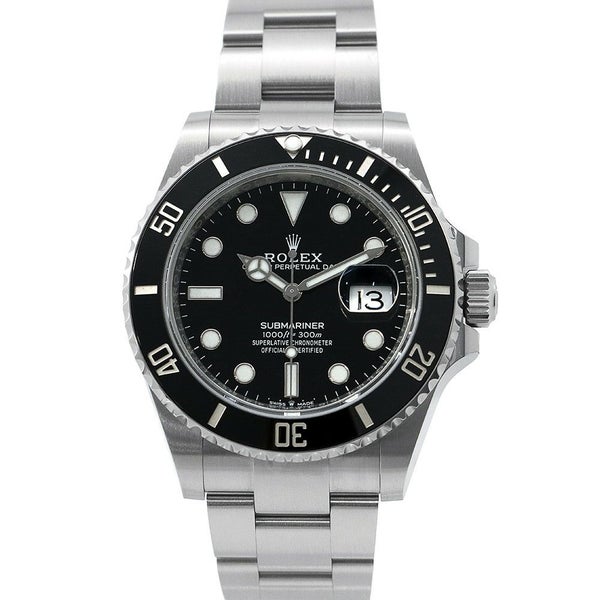 ロレックス サブマリーナ デイト ランダムシリアル ルーレット 126610LN ROLEX 腕時計 黒文字盤