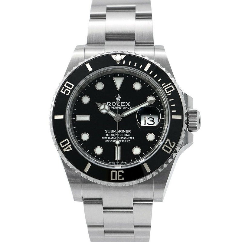 ロレックス サブマリーナ デイト ランダムシリアル ルーレット 126610LN ROLEX 腕時計 黒文字盤