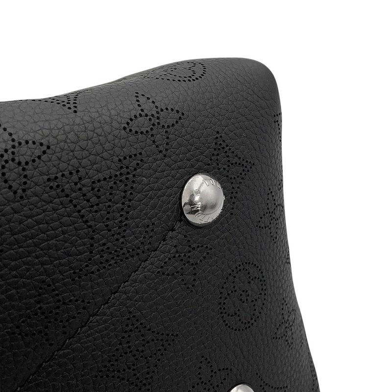 ルイヴィトン ハンドバッグ モノグラム・マヒナ ベラ M57070 LOUIS VUITTON 2wayショルダーバッグ 巾着バッグ 黒 ブラック