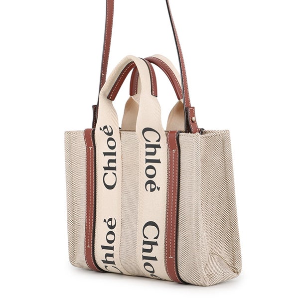 クロエ ハンドバッグ ウッディ トート スモール キャンバス CHC22AS397I2690U Chloe 2wayショルダー