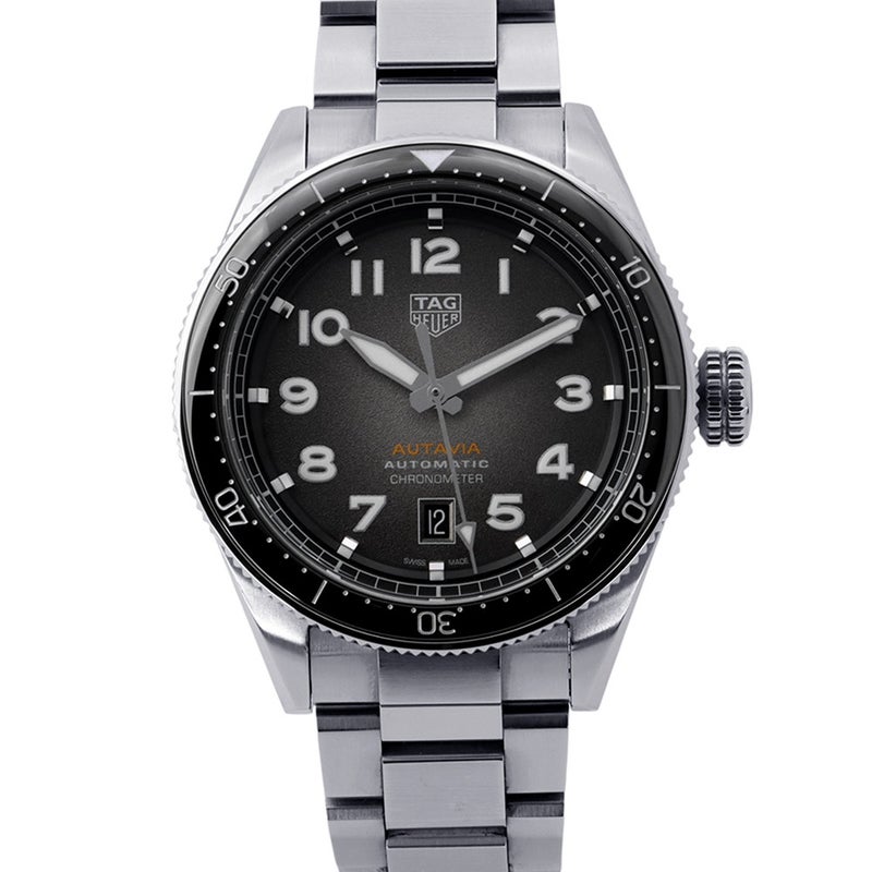 タグホイヤー オータヴィア キャリバー5 クロノメーター WBE5114.EB0173 TAG Heuer 腕時計 黒文字盤