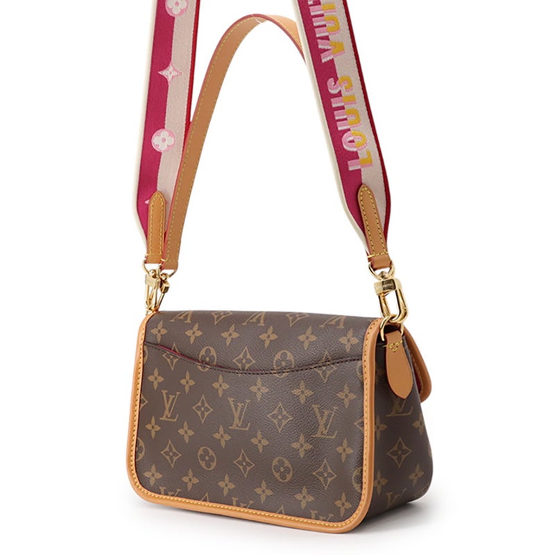 ルイヴィトン ショルダーバッグ モノグラム ディアヌ NM PM M46049 LOUIS VUITTON フューシャ
