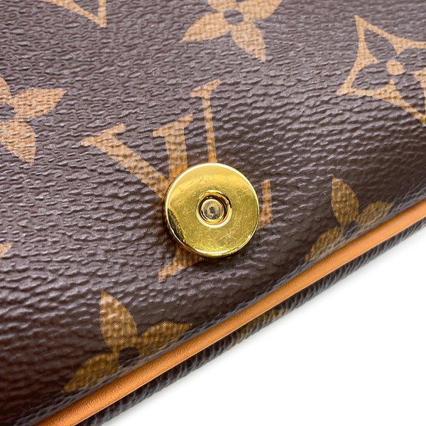ルイヴィトン ショルダーバッグ モノグラム ディアヌ NM PM M46049 LOUIS VUITTON フューシャ