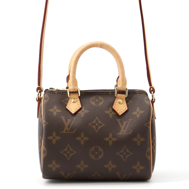 ルイヴィトン ハンドバッグ モノグラム ナノ・スピーディ M61252 LOUIS VUITTON 2WAYショルダーバッグ ヴィトン バッグ