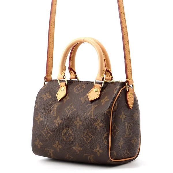 ルイヴィトン ハンドバッグ モノグラム ナノ・スピーディ M61252 LOUIS VUITTON 2WAYショルダーバッグ ヴィトン バッグ