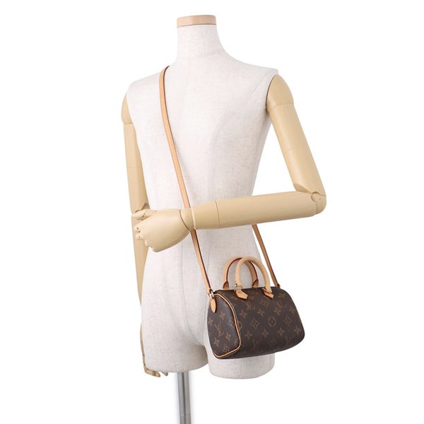 ルイヴィトン ハンドバッグ モノグラム ナノ・スピーディ M61252 LOUIS VUITTON 2WAYショルダーバッグ ヴィトン バッグ