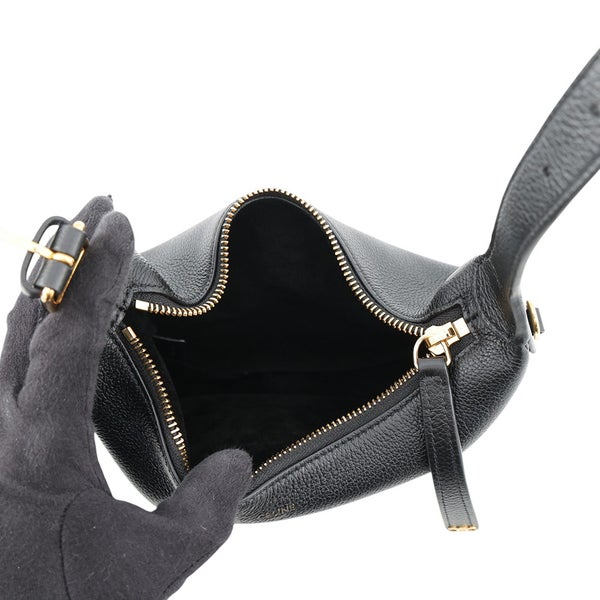 セリーヌ ハンドバッグ ティーン ルル カーフレザー 120723ENY.38NO CELINE 2wayショルダーバッグ 黒