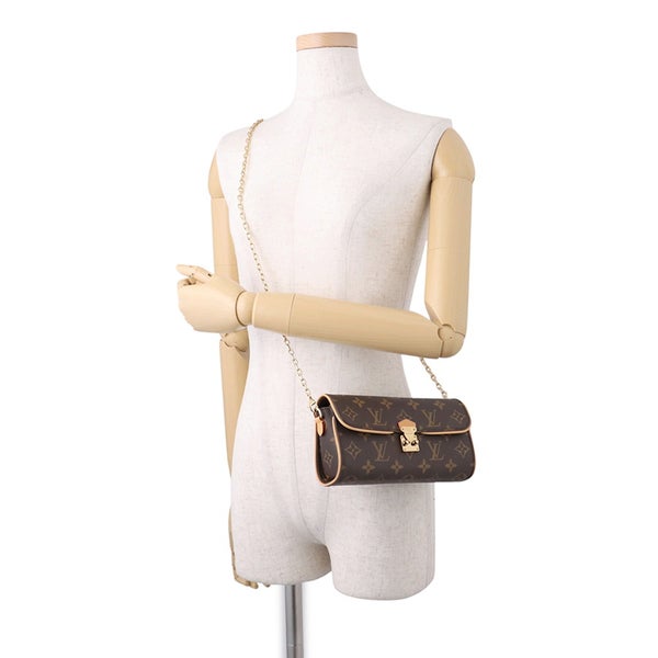 ルイヴィトン ショルダーバッグ モノグラム ポシェット・カミーユ M13566 LOUIS VUITTON ブラウン 3way