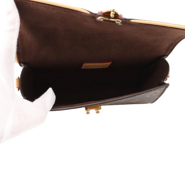 ルイヴィトン ショルダーバッグ モノグラム ポシェット・カミーユ M13566 LOUIS VUITTON ブラウン 3way
