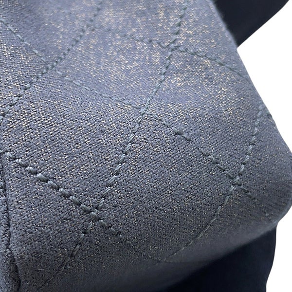 シャネル チェーンショルダーバッグ マトラッセ25 ココマーク キャンバス ダブルチェーン A01112 CHANEL