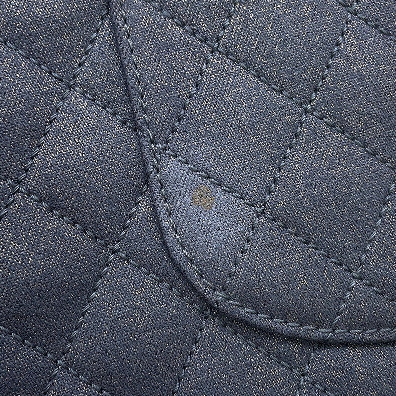 シャネル チェーンショルダーバッグ マトラッセ25 ココマーク キャンバス ダブルチェーン A01112 CHANEL