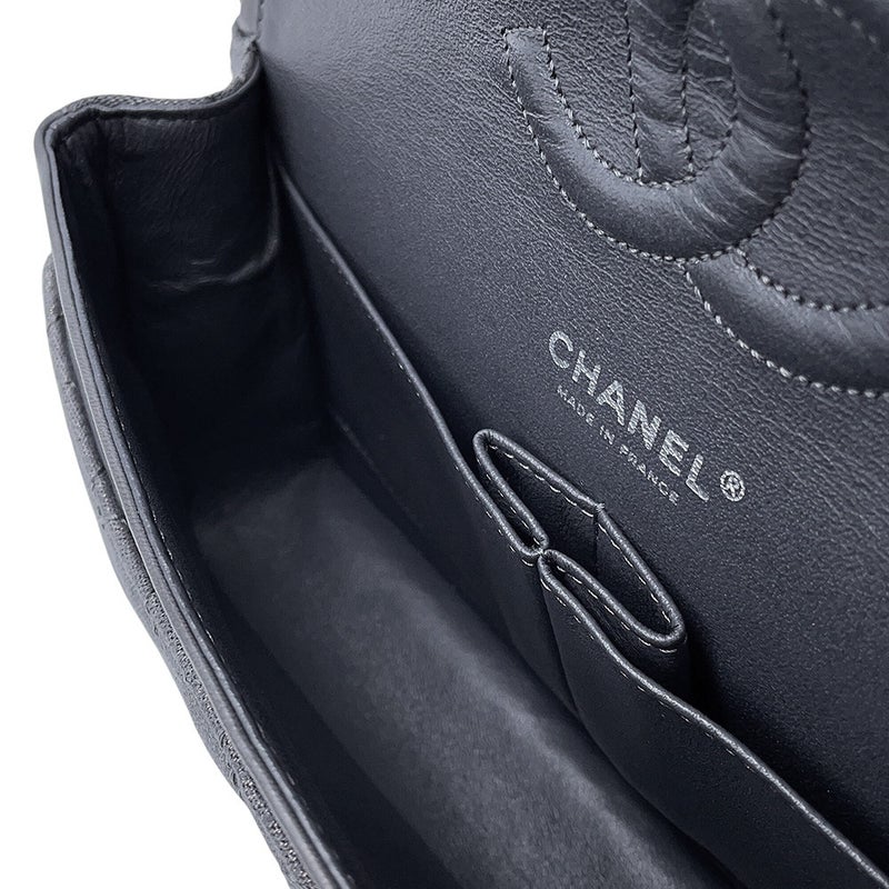 シャネル チェーンショルダーバッグ マトラッセ25 ココマーク キャンバス ダブルチェーン A01112 CHANEL
