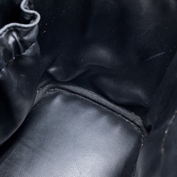 シャネル バニティバッグ ココマーク キャビアスキン 縦型 A01998 CHANEL バッグ 化粧ポーチ コスメポーチ 黒