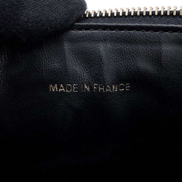 シャネル バニティバッグ ココマーク キャビアスキン 縦型 A01998 CHANEL バッグ 化粧ポーチ コスメポーチ 黒