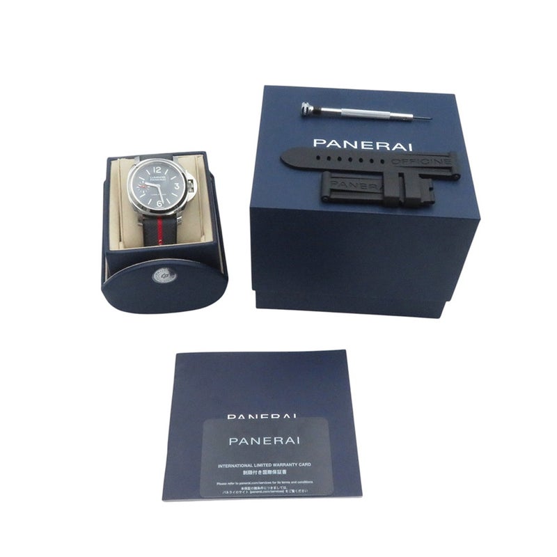 パネライ ルミノール トレ ジョルニ ルナ・ロッサ PAM01653 PANERAI 腕時計 グレー文字盤