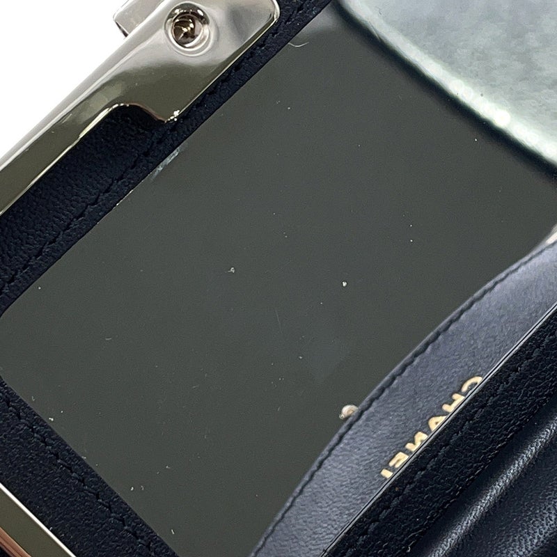 シャネル チェーンショルダーバッグ ミノディエール ボーイシャネル  ラムスキン AP2884 CHANEL 黒 セール品