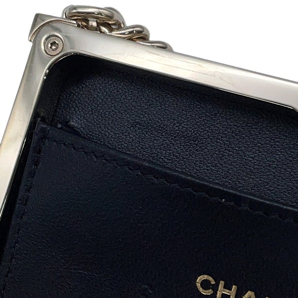 シャネル チェーンショルダーバッグ ミノディエール ボーイシャネル  ラムスキン AP2884 CHANEL 黒 セール品
