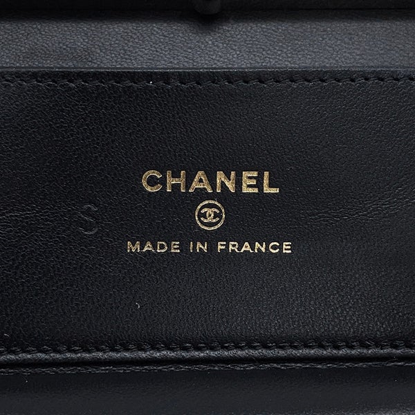 シャネル チェーンショルダーバッグ ミノディエール ボーイシャネル  ラムスキン AP2884 CHANEL 黒 セール品