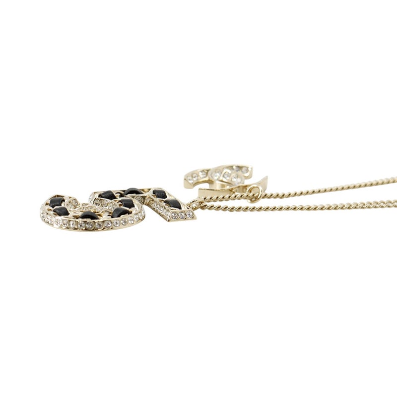 シャネル ネックレス ココマーク No.5 メタル ラインストーン B23P CHANEL アクセサリー