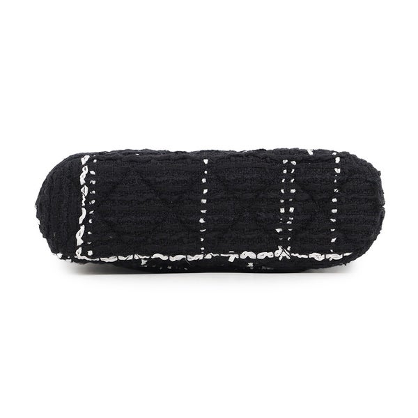 シャネル ノベルティ チェーンショルダーバッグ ミニ ツイード ココマーク CHANEL イヤーズギフト 黒