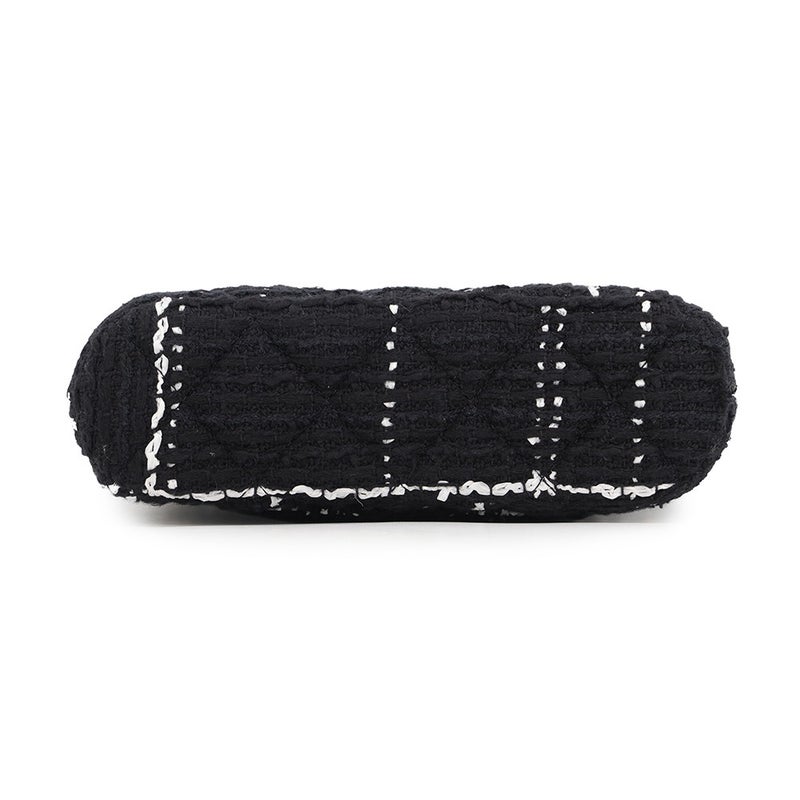 シャネル ノベルティ チェーンショルダーバッグ ミニ ツイード ココマーク CHANEL イヤーズギフト 黒