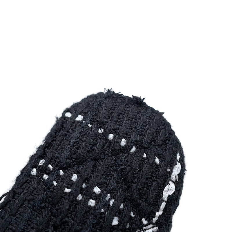 シャネル ノベルティ チェーンショルダーバッグ ミニ ツイード ココマーク CHANEL イヤーズギフト 黒
