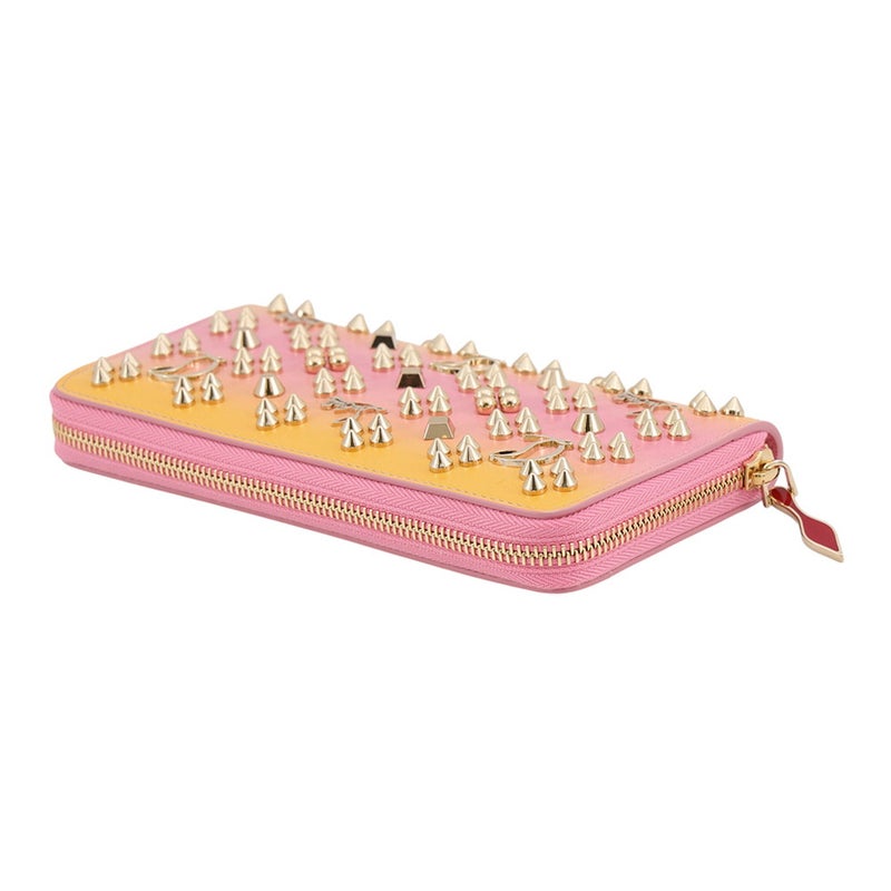 クリスチャン・ルブタン 長財布 W パネトーネ スタッズ ラウンドファスナー ウォレット 32450176372 Christian Louboutin