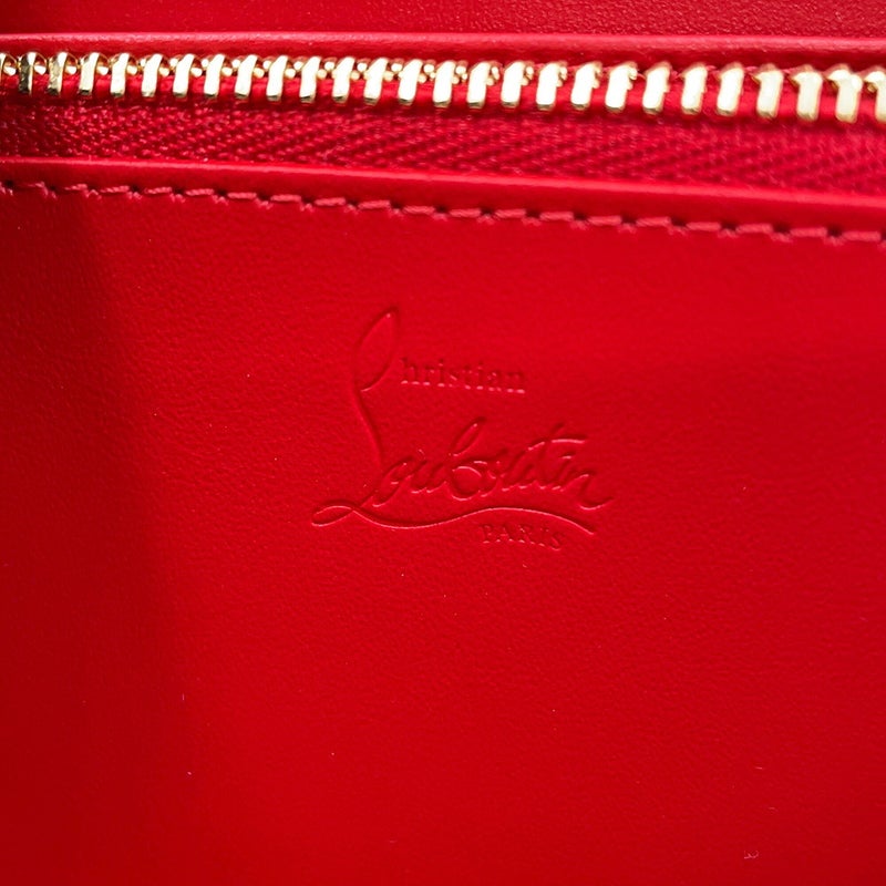クリスチャン・ルブタン 長財布 W パネトーネ スタッズ ラウンドファスナー ウォレット 32450176372 Christian Louboutin