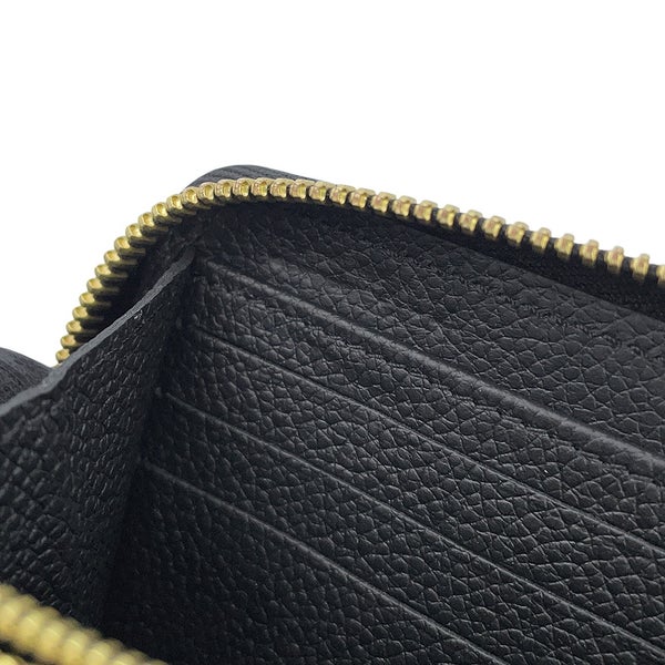 ルイヴィトン 長財布 バイカラー モノグラム・アンプラント ジッピー・ウォレット M80481 LOUIS VUITTON 黒 ブラック