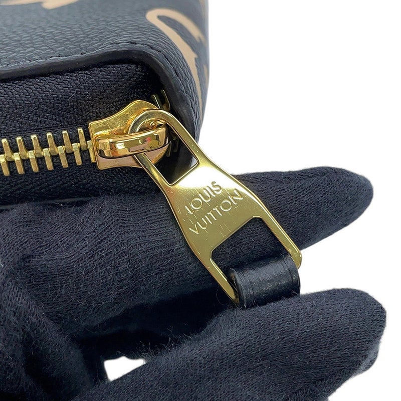 ルイヴィトン 長財布 バイカラー モノグラム・アンプラント ジッピー・ウォレット M80481 LOUIS VUITTON 黒 ブラック