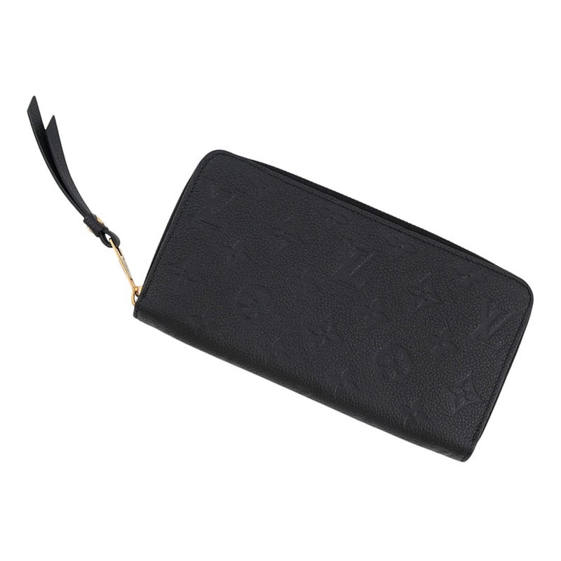 ルイヴィトン 長財布 モノグラム・アンプラント ジッピー・ウォレット M61864 LOUIS VUITTON ブラック 黒