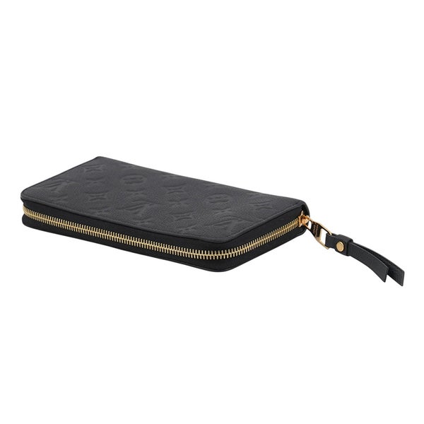 ルイヴィトン 長財布 モノグラム・アンプラント ジッピー・ウォレット M61864 LOUIS VUITTON ブラック 黒