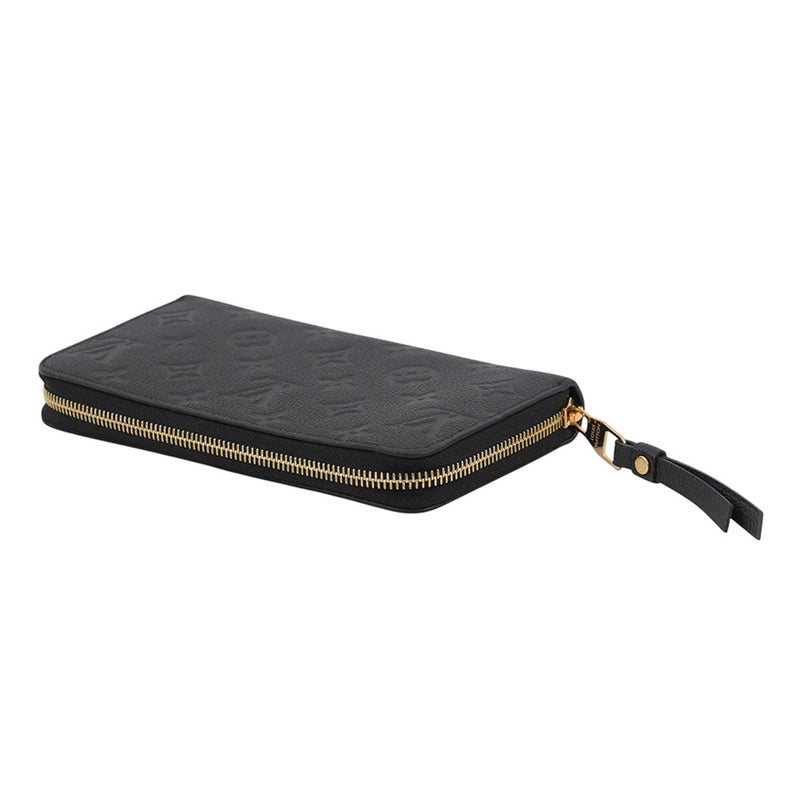 ルイヴィトン 長財布 モノグラム・アンプラント ジッピー・ウォレット M61864 LOUIS VUITTON ブラック 黒