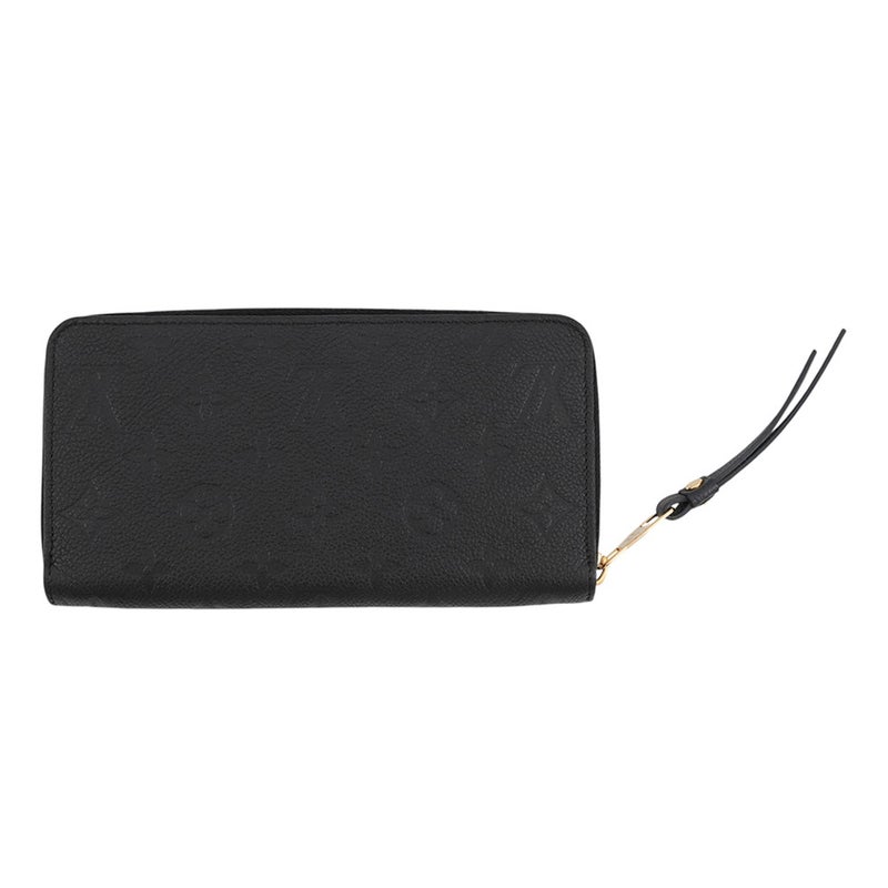 ルイヴィトン 長財布 モノグラム・アンプラント ジッピー・ウォレット M61864 LOUIS VUITTON ブラック 黒
