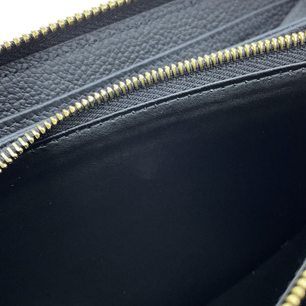 ルイヴィトン 長財布 モノグラム・アンプラント ジッピー・ウォレット M61864 LOUIS VUITTON ブラック 黒