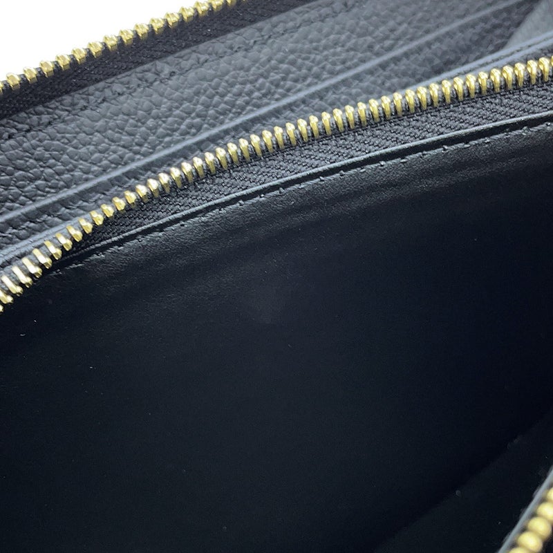 ルイヴィトン 長財布 モノグラム・アンプラント ジッピー・ウォレット M61864 LOUIS VUITTON ブラック 黒