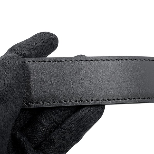 ロエベ ベルト アナグラム リバーシブル レザー 32MM サイズ80 LOEWE 黒 ブラウン