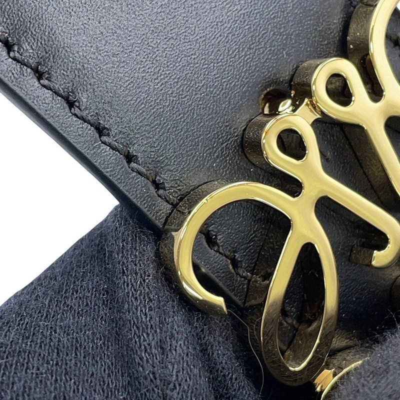 ロエベ ベルト アナグラム リバーシブル レザー 32MM サイズ80 LOEWE 黒 ブラウン