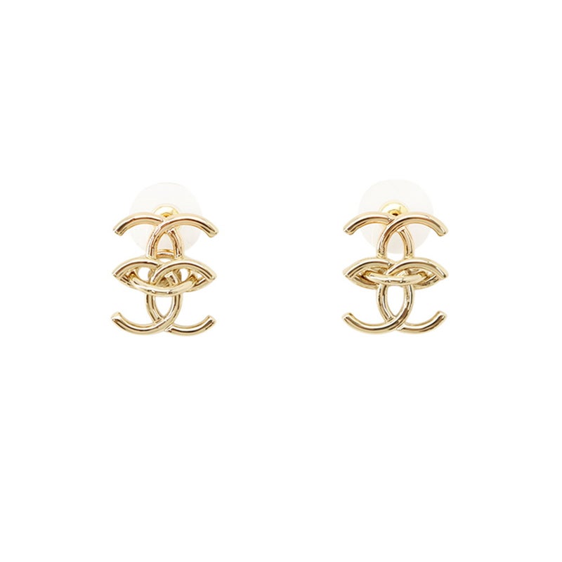 シャネル ピアス ダブルココマーク メタル B26A ABH787 CHANEL アクセサリー