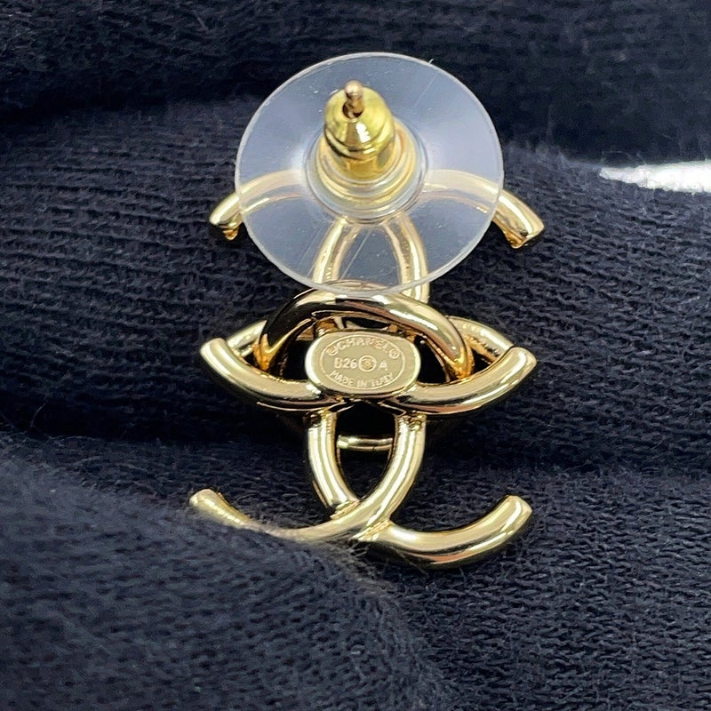 シャネル ピアス ダブルココマーク メタル B26A ABH787 CHANEL アクセサリー