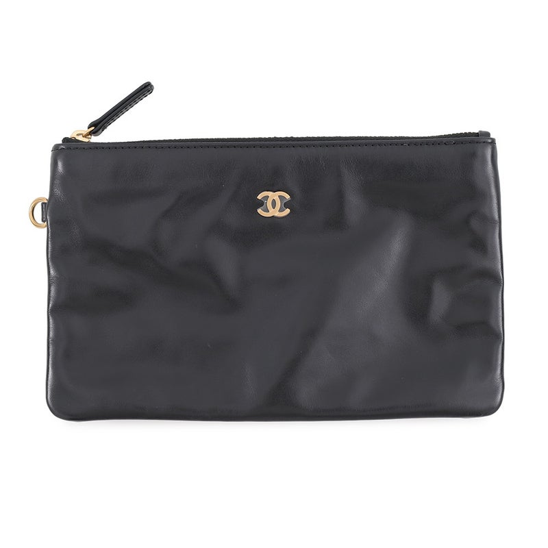 シャネル ハンドバッグ CHANEL 22 マトラッセ スモール シャイニーカーフレザー AS3260 CHANEL ポーチ付き 黒