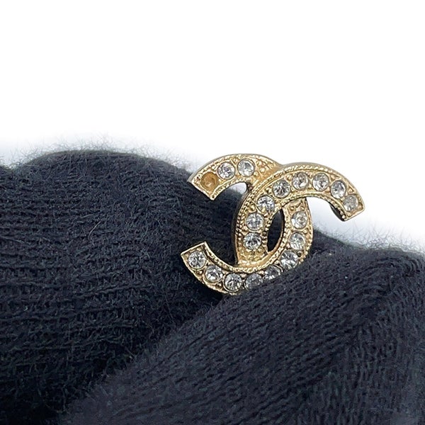 シャネル ピアス ココマーク ハート ラインストーン フェイクパール P22B AB9398 CHANEL アクセサリー
