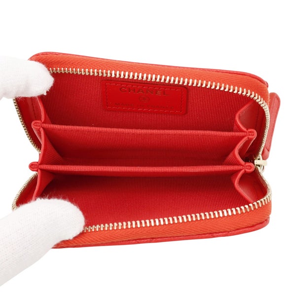 シャネル コインケース マトラッセ ココマーク クラシック ジップコインパース キャビアスキン AP0216 CHANEL 財布 小銭入れ
