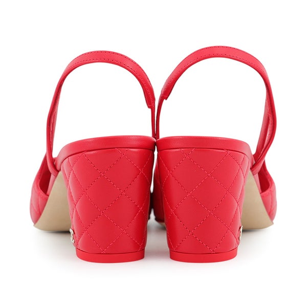 シャネル パンプス  スリングバック ラムスキン レディースサイズ38C G39220 CHANEL 靴