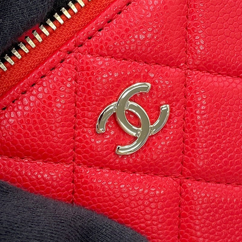 シャネル チェーンショルダーバッグ マトラッセ バニティ ココマーク キャビアスキン AP4385 CHANEL ヴァニティ 2way