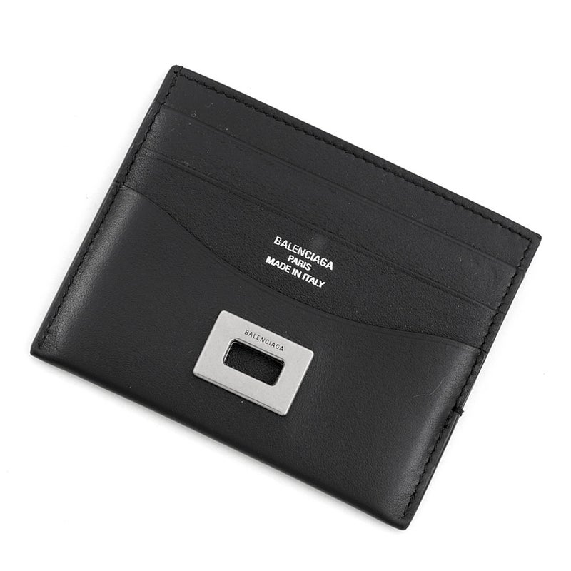 バレンシアガ カードケース ロデオ カードホルダー スムースカーフレザー 822587 BALENCIAGA 黒 財布