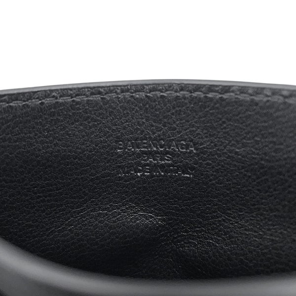 バレンシアガ カードケース ロデオ カードホルダー スムースカーフレザー 822587 BALENCIAGA 黒 財布