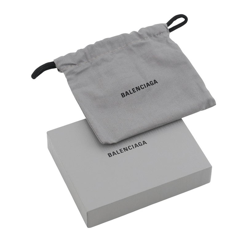 バレンシアガ カードケース ロデオ カードホルダー スムースカーフレザー 822587 BALENCIAGA 黒 財布