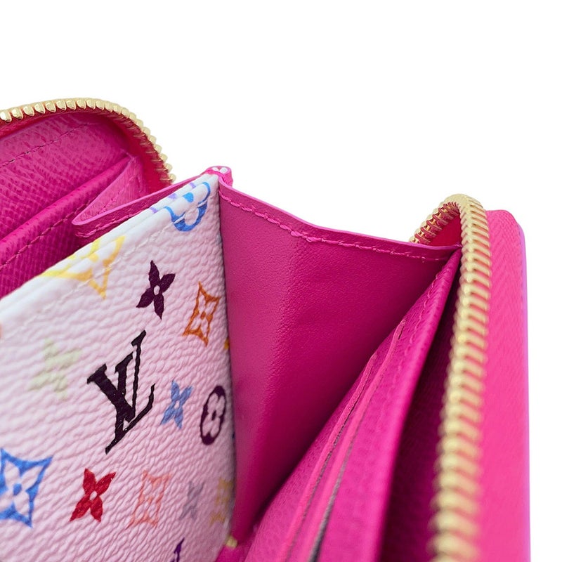 ルイヴィトン コインケース エピ LV × TM ジッピー・コイン パース M14144 LOUIS VUITTON 小銭入れ 村上隆コラボ